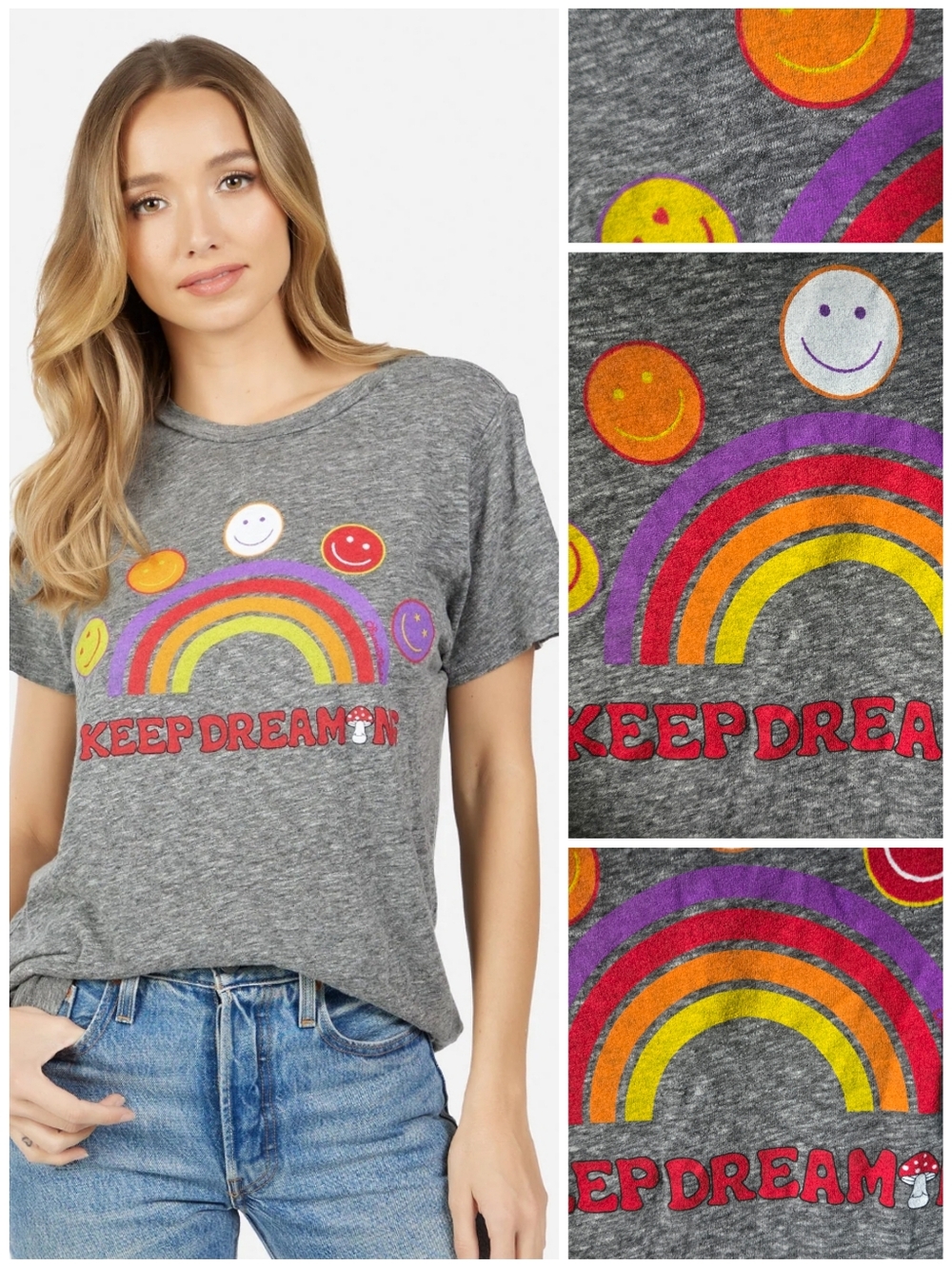 Lauren Moshi Keep Dreaming Capri tee